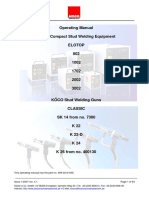 KÖCO Compact Stud Welding Equipment Operating Manual