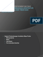 Sejarah Perkembangan Arsitektur Masa Purba, Klasik Timur Dan Klasik Barat