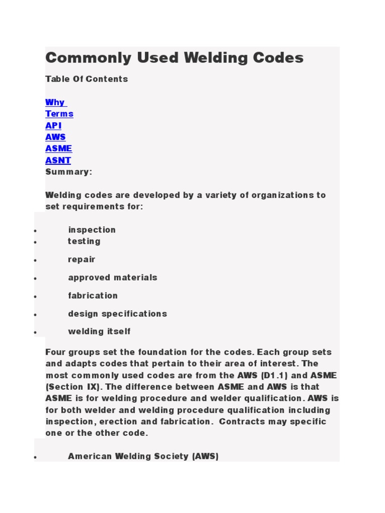 Welding Codes for Professionals | PDF | Welding | Construction