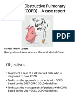 Chronic Obstructive Pulmonary Disease (COPD) - A Case Report