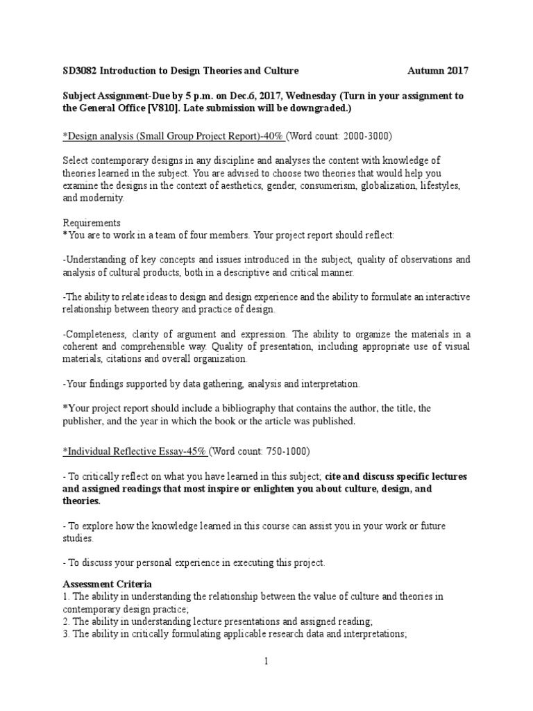 SD3082 Subject Assignment Brief PDF Educational Assessment Theory