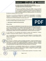 2da Convocatoria Proceso Institucionalizacion Dir Ue