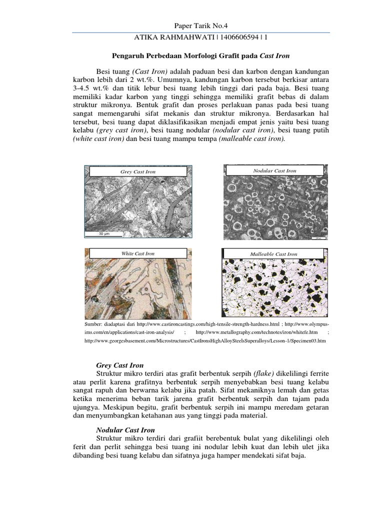 Besi Tuang | PDF
