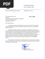 2018-5-3 Response to Classfied Letter - Nunes