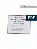 Unit 1. Introduksi Terhadap Fisiologi - Fisiologi Sel Dan Umum