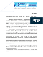 A história fundiária da Fazenda de Santa Cruz e suas leis de terras