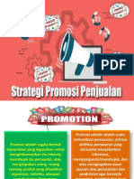 Promosi dan Strategi Promosi