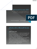 Introduccion y Conceptos Basicos ACCESS