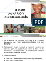 Socialismo Agrario y Agroecología