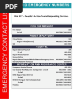 Emergency Hotlines in Quezon City | PDF | Southeast Asia | Philippines