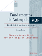 Antropología Fundamentos Yepez Stork