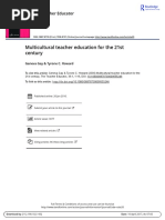 Multicultural Teacher Education For The 21st Century
