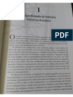 A Especificidade Da Indústria Televisiva Brasileira - O Brasil Antenado