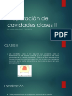 Preparación de Cavidades Clases II