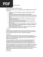 PROJETO Resgatando a Cultura Pantaneira