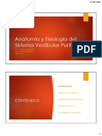 01 - Anatomía y Fisiología Del Sistema Vestibular Periférico