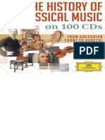 The History of Classical Music On 100 CDs (2013)