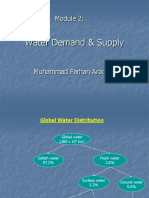 Module - 2 Water Demand & Supply.pptx