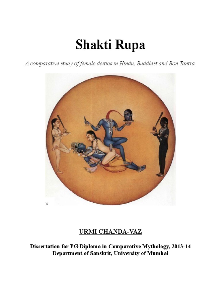 Shakti Rupa A Comparative Study Of Female Deities In - 