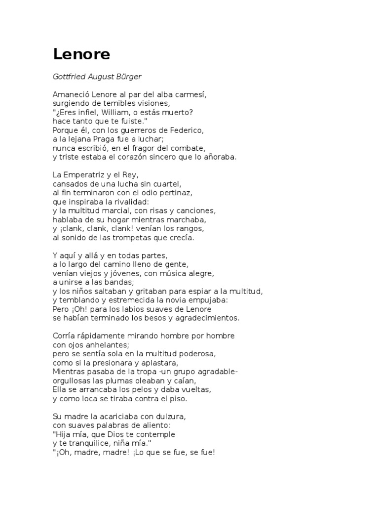 Lenore Gottfried Burger PDF Naturaleza Ocio