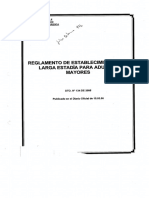 Reglamento de Establecimientos de Larga Estadia para Adultos PDF