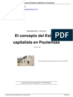 El Concepto Del Estado Capitalista en Poulantzas a11117