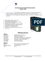 High Performance Microstepping Driver Model P808