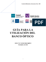 Guía Banco Óptico
