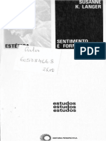 Sentimento e Forma - Susanne K Langer PDF