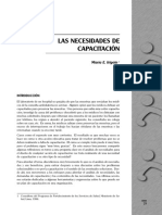 Irigoin, M. (1998) - Cap. 3 Las Necesidades de Capacitación.