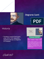 Diagrama de Gantt
