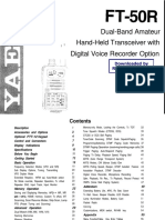 YAESU FT 50 User Manual PDF
