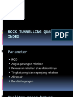 Rock Tunnelling Quality Index