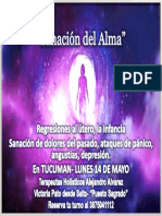 Taller Vivencial sanacion del alma 