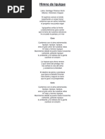 Himno de Calama: Letra y Significado | PDF