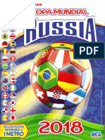 Album Copa del Mundo Rusia 2018 Gol