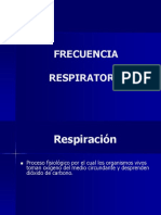 2- Control de Frecuencia Respiratoria