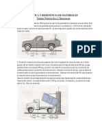 Reacciones en estructuras sometidas a cargas