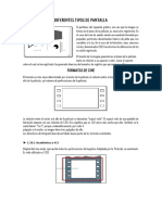 Diferentes Tipos de Pantalla PDF