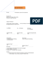 Format Surat Sarana-Prasarana