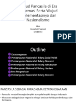 Wujud Pancasila Di Era Reformasi Serta Wujud Implementasinya Dan Nasionalisme