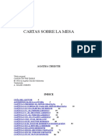 Cartas Sobre La Mesa - Agatha Christie