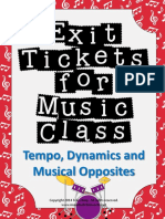 Exit Tickets Graphic Org