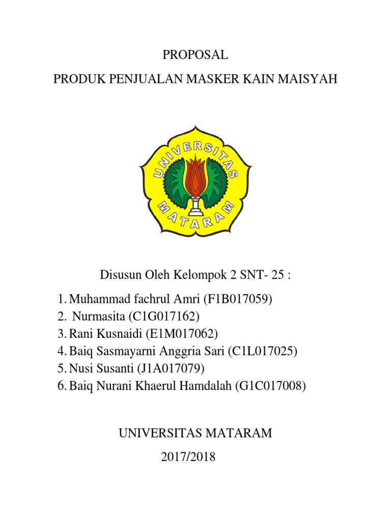 Proposal Kewirausahaan