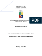 Tesis - Análisis de La Seguridad Hospitalaria en La Región Metropolitana