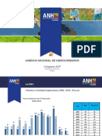Agencia Nacional de Hidrocarburos Colombia Pozos 2006 - 2016