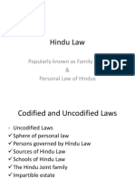 Hindu Law - Module I, II & III