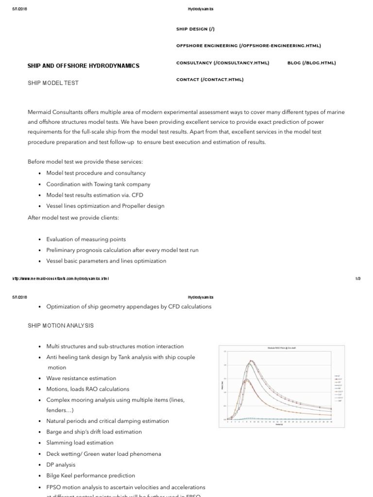 Ship Model Test PDF Computational Fluid Dynamics Fluid Dynamics