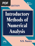 S.S. Sastry-Introductory Methods of Numerical Analysis-PHI Learning Pvt Ltd (2012)