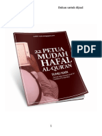 22 Petua Mudah Hafal Al-Quran PDF
